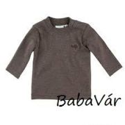 Feetje barna hosszú ujjú baba felső