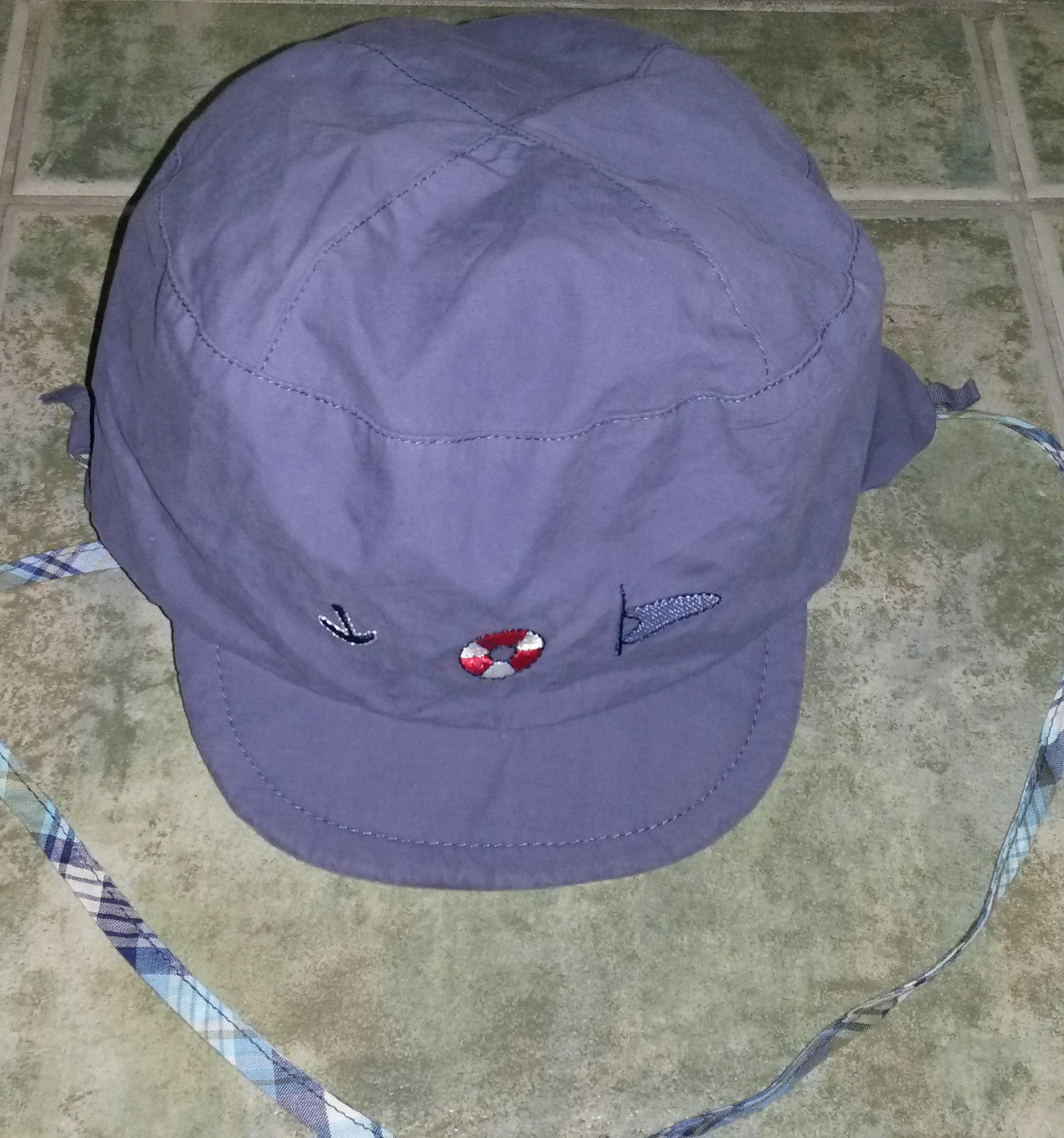 Colline indigókék pamut kismamanadrág Colline indigókék pamut kismamanadrág