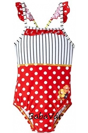 Sterntaler piros pöttyös kislány fürdőruha Sterntaler piros pöttyös kislány fürdőruha