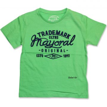 Mayoral zöld feliratos kisfiú póló