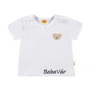 Steiff fehér macis kislány póló Steiff fehér macis kislány póló