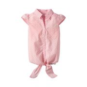 Cute Rebels rózsaszín pöttyös ujjatlan kötős kislány blúz Cute Rebels rózsaszín pöttyös ujjatlan kötős kislány blúz