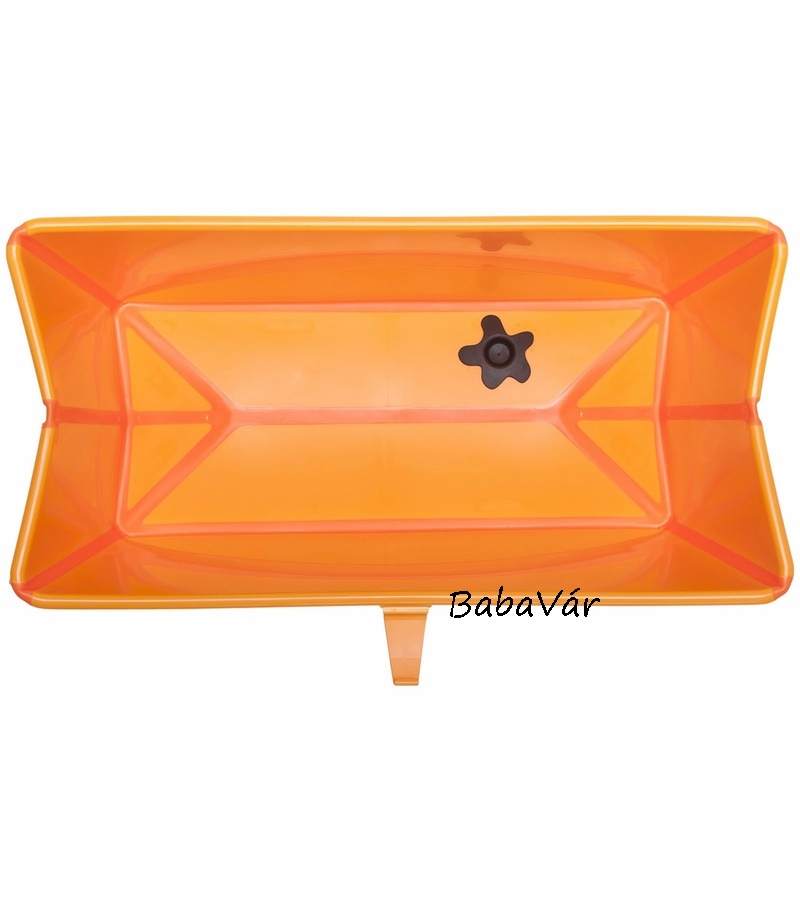 Stokke Flexi-Bath Összecsukható Babakád Orange Átlátszó H. Stokke Flexi-Bath Összecsukható Babakád Orange Átlátszó H.