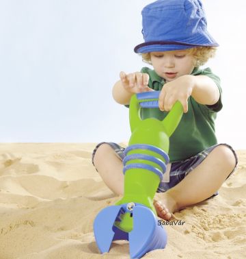 Hape műanyag homokozó játék-kézi markoló