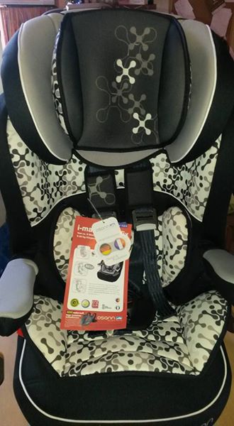 OSANN Izofixes autósülés I-max SP Plus Isofix 9-36 kg corail black OSANN Izofixes autósülés I-max SP Plus Isofix 9-36 kg corail black