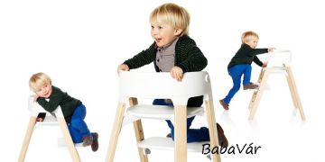 Stokke Steps etetőszék fehér