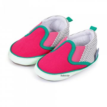 Sterntaler pink baba papucscipő