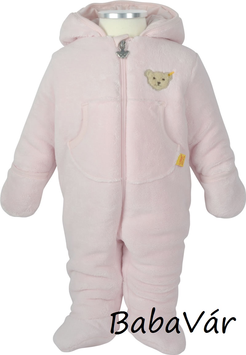 Steiff rózsaszín macifüles átmeneti overál Steiff rózsaszín macifüles átmeneti overál