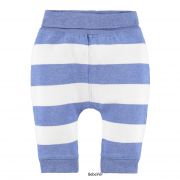 BellyButton kék csíkos pamut babanadrág BellyButton kék csíkos pamut babanadrág