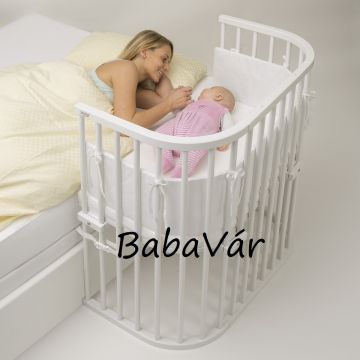 BabyBay Co-Sleeper Boxspring white babaöböl / bölcső