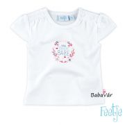 Feetje "Little Beach Babe " fehér rövid ujjú baba póló Feetje "Little Beach Babe " fehér rövid ujjú baba póló