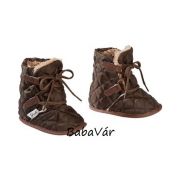 Jacobs barna steppelt szőrmés bélelt babacsizma Jacobs barna steppelt szőrmés bélelt babacsizma