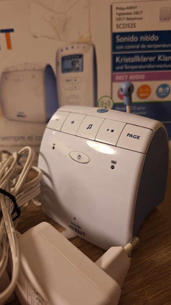 Avent SCD525 digitális bébiőr Avent SCD525 digitális bébiőr