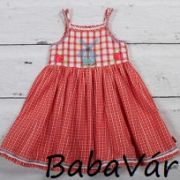 Oilily Dadada kockás hímzett nyári kislány ruha Oilily Dadada kockás hímzett nyári kislány ruha