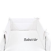 Bornino home fehér rácsvédő kiságyba XL Bornino home fehér rácsvédő kiságyba XL