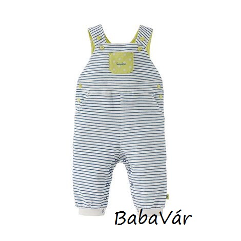 Bornino "Dots & Stripes" pöttyös csíkos kantáros babanadrág Bornino "Dots & Stripes" pöttyös csíkos kantáros babanadrág