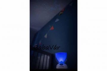 Babymoov projektoros zenélős éjjeli fény szürke