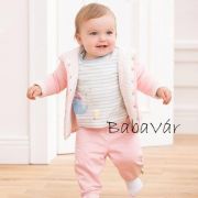 Bornino Confetti Animals rózsaszín egeres kifordítható kocsikabát h