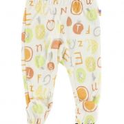 Joha Tutti Frutti sárga gyümölcsös baba lábfejes legging nadrág