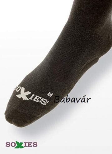 Soxies beéptett gél pad lábnyugtató zokni Fekete