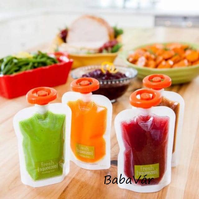 Infantino tasak bébiételekhez Infantino tasak bébiételekhez