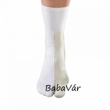 HALLUX VALGUS fehér ortopéd zokni