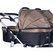TFK Twinner Twist Duo iker babakocsivázra rögzíthető mózeskosár Cargo TFK Twinner Twist Duo iker babakocsivázra rögzíthető mózeskosár Cargo