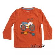 Vertbaudet motoros kisfiú hosszú ujjú pamut baba felső Vertbaudet motoros kisfiú hosszú ujjú pamut baba felső