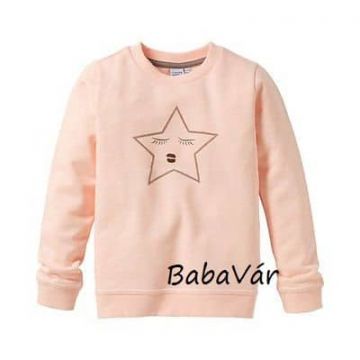 Cute Rebels rózsaszín csillagos baba pulóver
