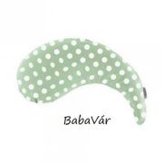 Theraline Yinnie dots green csepp alakú szoptatóspárna
