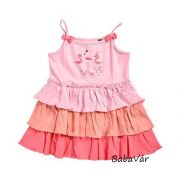 Blue Seven flamingós spagetti pántos kislány ruha Blue Seven flamingós spagetti pántos kislány ruha