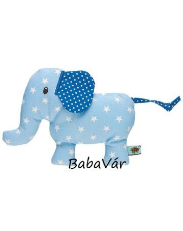 Baby Glück Elefántos textil csörgő és rágóka