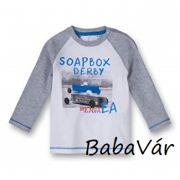 Sanetta Derby autós hosszú ujjú baba felső