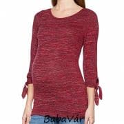 Esprit melange red kismama pulóver