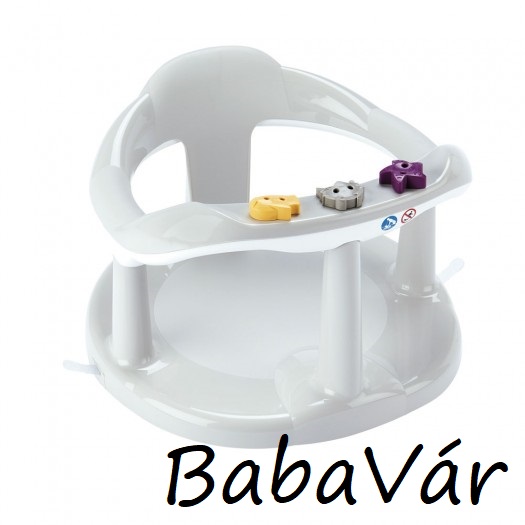 Thermobaby biztonsági fürdető Aquababy Grey/White Thermobaby biztonsági fürdető Aquababy Grey/White