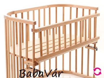 BabyBay baby natur maxi bölcső lezáróval