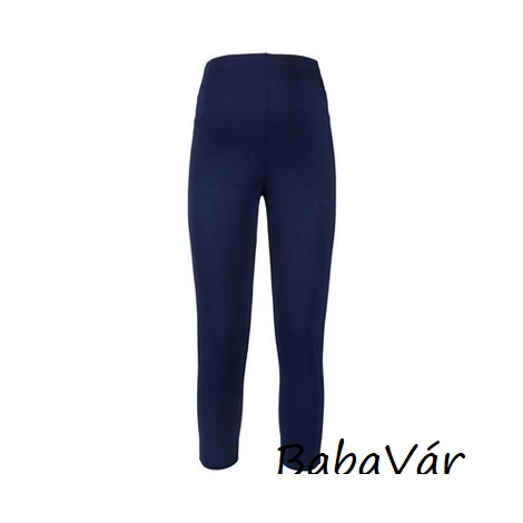 Star Collection kismama capri leggings sötétkék Star Collection kismama capri leggings sötétkék