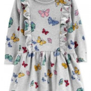 Carters hosszú ujjú pillangós kislány ruha Carters hosszú ujjú pillangós kislány ruha