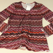 Linique Collection bordó hosszú ujjú kismama felső Linique Collection bordó hosszú ujjú kismama felső