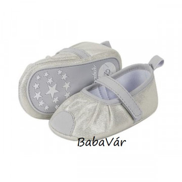 Sterntaler glanz baba balerina cipő ezüst csillogós