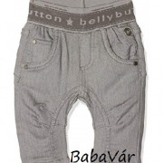 BellyButton szürke baba pamut farmernadrág BellyButton szürke baba pamut farmernadrág