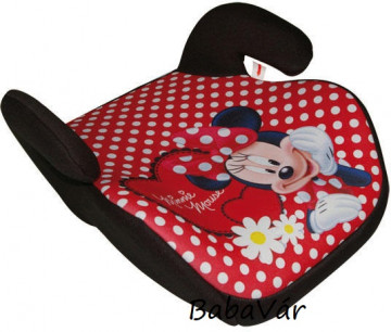Automax Minnie Mouse karfás ülésmagasító autóba 15- 36 kg