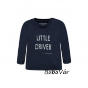 Bellybutton kék Little Driver hosszú ujjú babafelső Bellybutton kék Little Driver hosszú ujjú babafelső