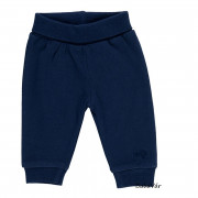 Feetje sötétkék passzés pamut babanadrág