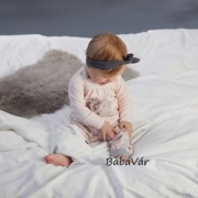 Fixoni szürke állatos pamut baba nadrág Fixoni szürke állatos pamut baba nadrág