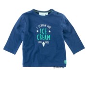 Feetje sötétkék fagyis baba felső