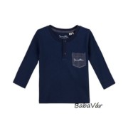 Sanetta Fiftyseven kék zsebes felső