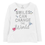 Carters Smiles hosszú ujjú kislány tunika Carters Smiles hosszú ujjú kislány tunika