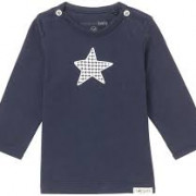 Noppies Star kék hosszú ujjú baba felső