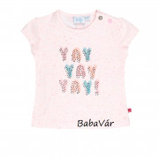 Feetje rózsaszín rövid ujjú baba póló